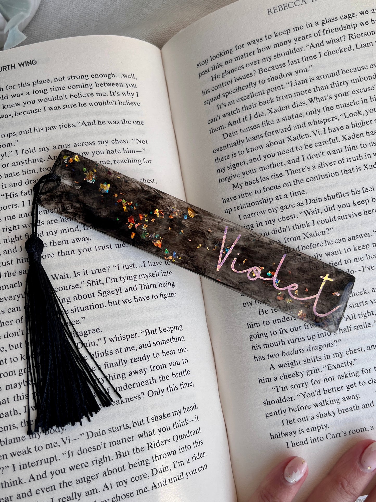 Fourth Wing Bookmark