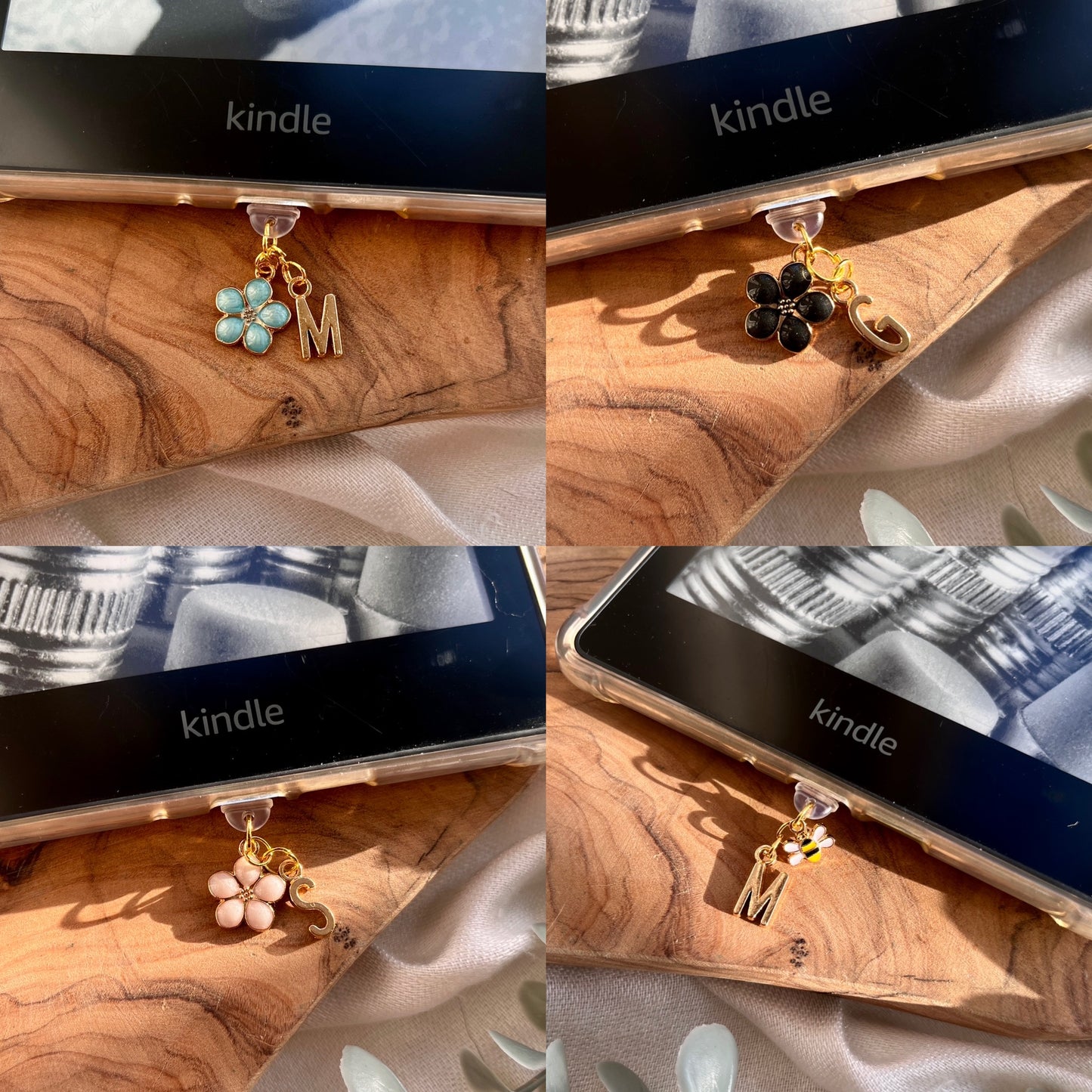 Kindle Dust Plug Charms