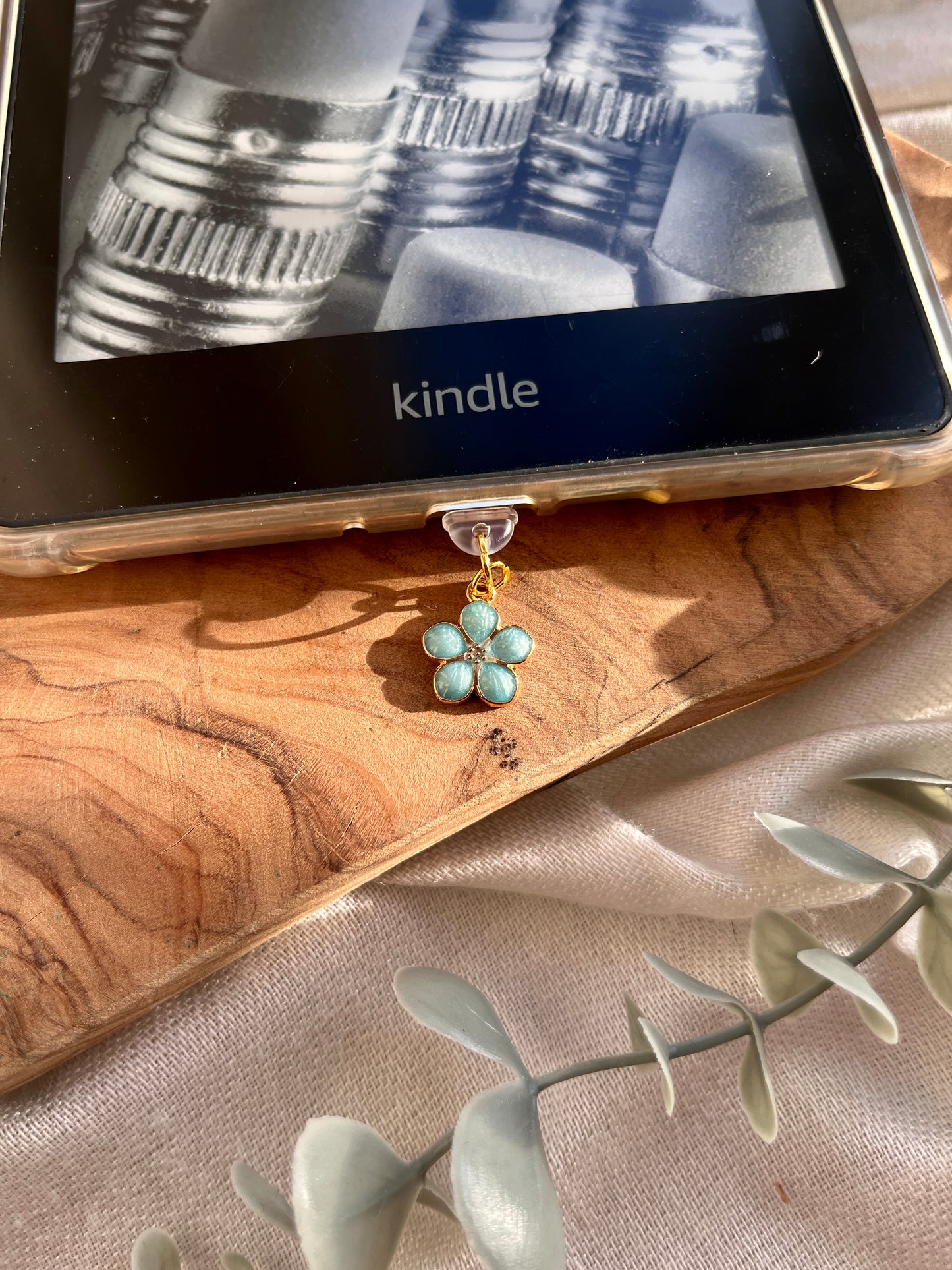 Kindle Dust Plug Charms