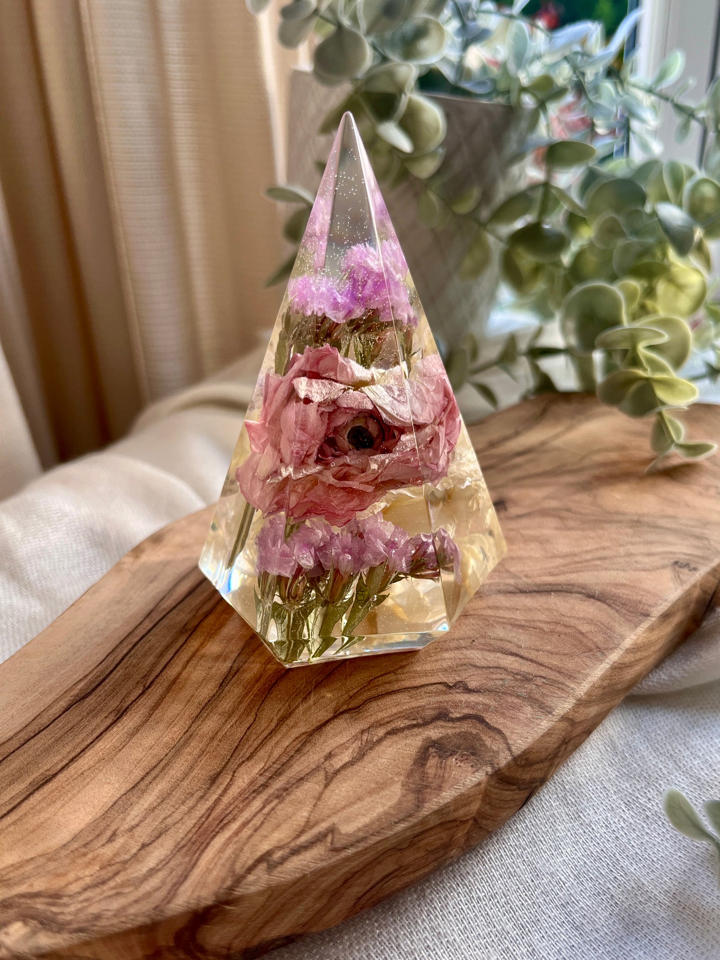 Flower Preservation Ring Holder