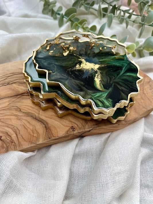 Green Goddess Coasters